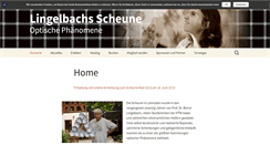 Desktop Screenshot of die-scheune.info